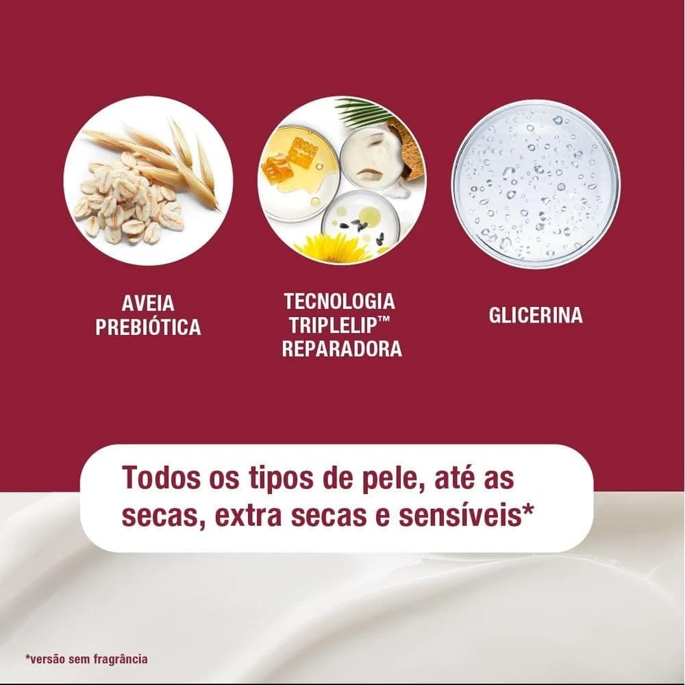 Neutrogena Hidratante Corporal Intensivo Norwegian, Sem Fragrância, 400ml